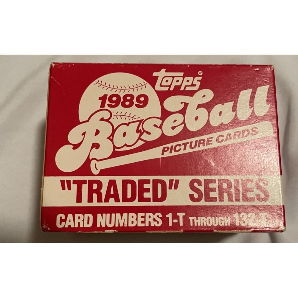 1989 Topps Baseball Traded Series Complete Set - 132 cards NEW - Picture 4 of 6
